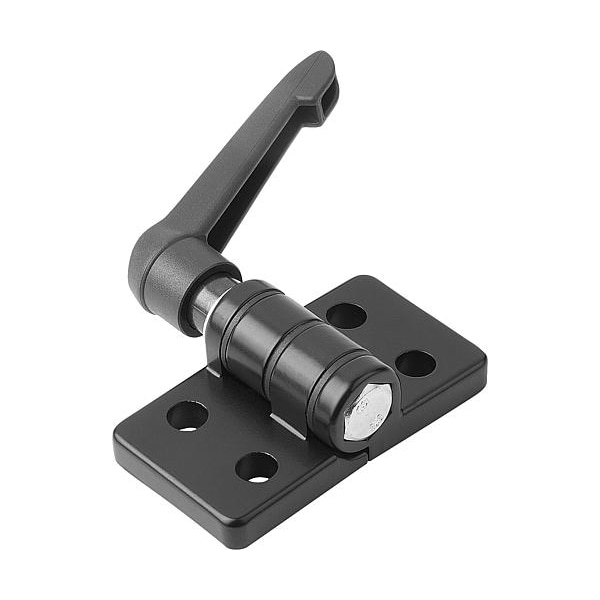 Kipp Hinges diecast zinc, with locking lever K0442.40232308 Zoro